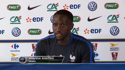 Bleus - Sissoko : "Je suis un milieu relayeur"