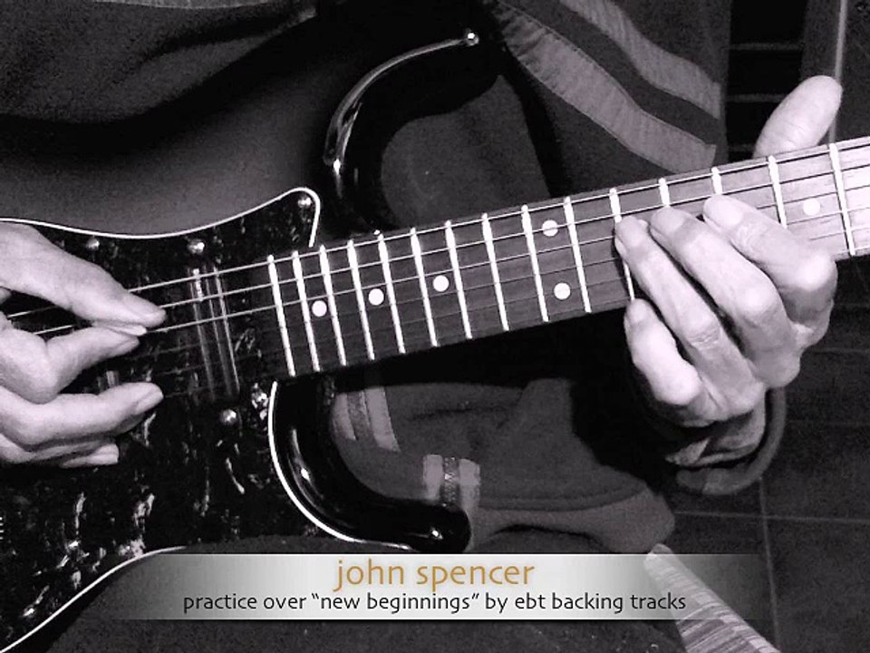 practicing over a "ebt" backing track