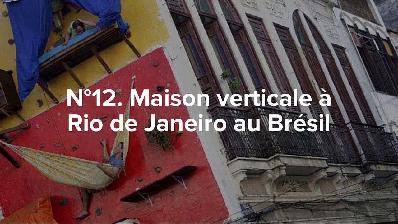 Le top 20 des maisons les plus insolites dans le monde