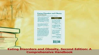 Read  Eating Disorders and Obesity Second Edition A Comprehensive Handbook Ebook Free