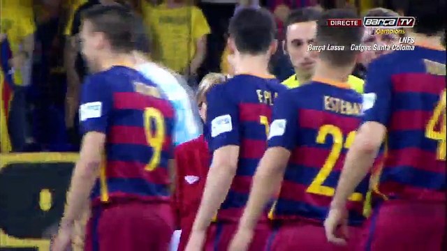 DIRECTE / (FUTSAL) FC Barcelona Lassa - Catgas Santa Coloma (141)