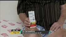População do DF enfrenta falta de medicamentos nas farmácias populares