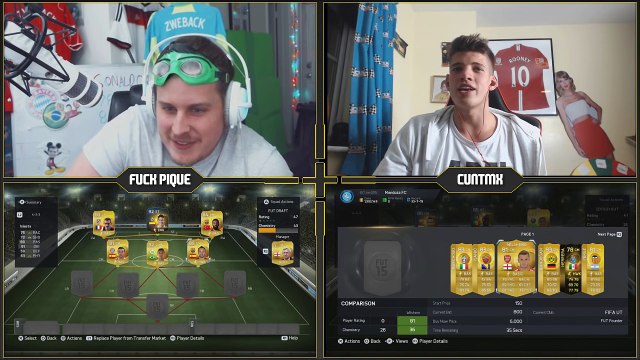 INTENSE FIFA 16 FUT DRAFT VS JOEL! FIFA 15 ULTIMATE TEAM