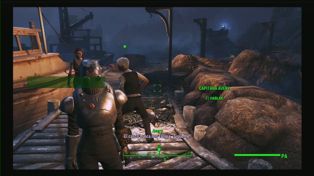Fallout 4 gameplay Español parte 99, Far Harbor DLC, Llegando a Far Harbor y conociendo a sus habitantes