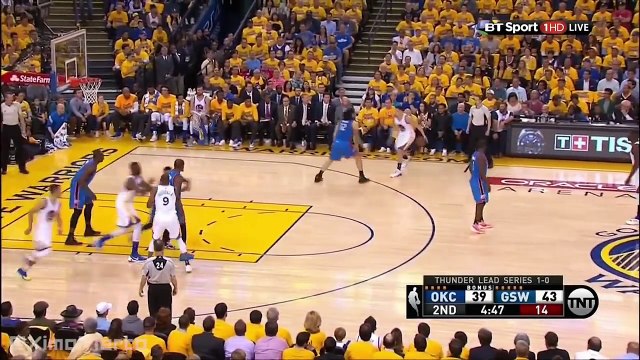 Kevin Durant Says F**k You to Dion Waiters | Thunder vs Warriors | Game 2 | 2016 NBA Playoffs