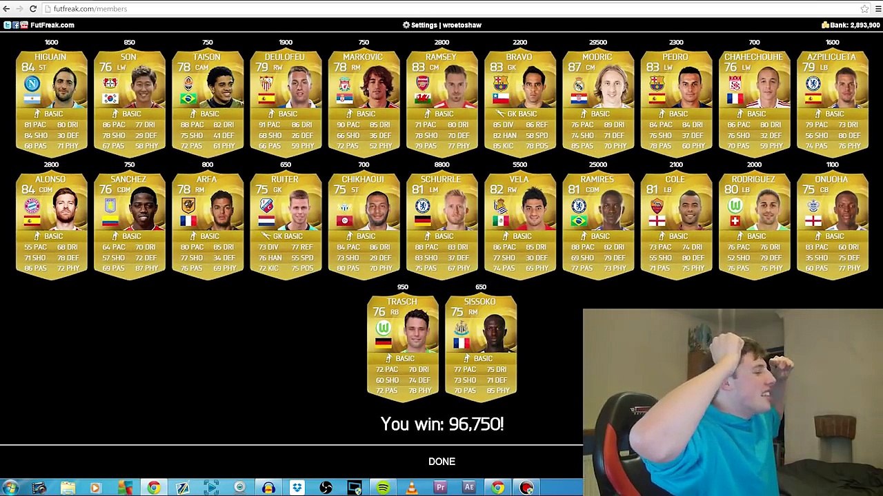 INSANE LEGEND PACK - FIFA 15