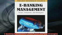 EBOOK ONLINE  EBanking Management Issues Solutions and Strategies READ ONLINE