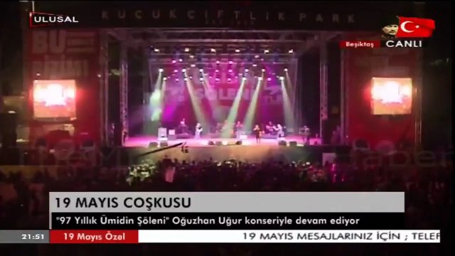 19 MAYIS ÖZEL PROGRAMI-19 MAYIS 2016-BEŞİKTAŞ/İSTANBUL-TGB'İN DÜZENLEDİĞİ KONSER