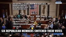 House floor erupts after six Republicans switch votes to defeat LGBT amendment