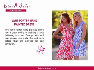 Adding Color and Art to your Wardrobe - Krimson Klover 2016 Spring collection