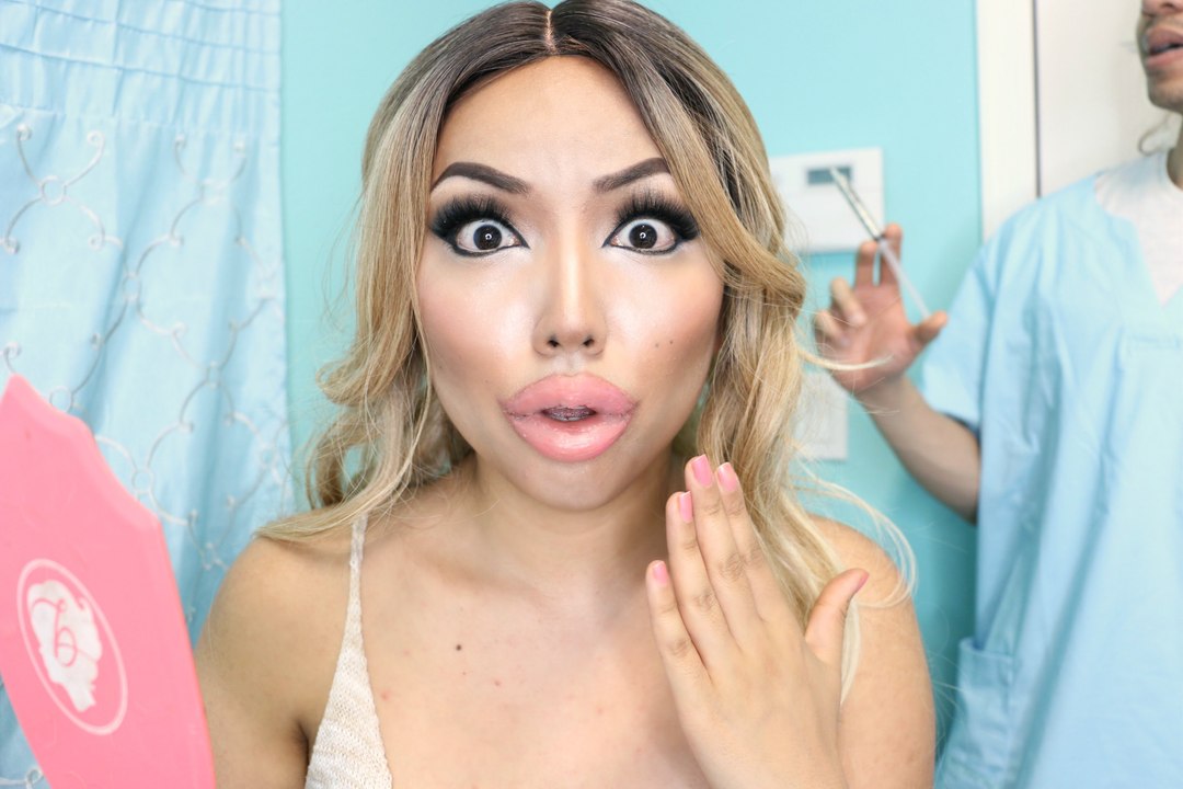 Bad Plastic Surgery Makeup Tutorial