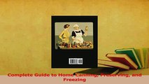Read  Complete Guide to Home Canning Preserving and Freezing Ebook Free