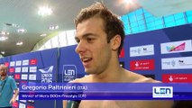 Gregorio Paltrinieri, winner of Men's 800m Freestyle (CR) – Day 12, London
