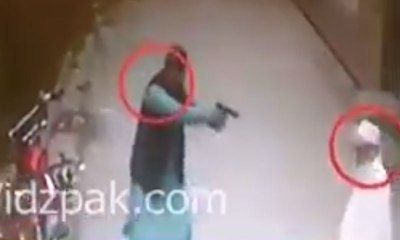 What suicide attacker did with old citizen before exploding himself