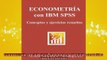 READ book  ECONOMETRIA con IBM SPSS Conceptos y ejercicios resueltos Spanish Edition READ ONLINE