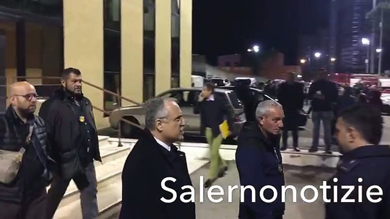 Lotito contestato a fine gara