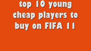 Best young cheap soccer talent to buy on FIFA 11