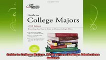 new book  Guide to College Majors 2010 Edition College Admissions Guides