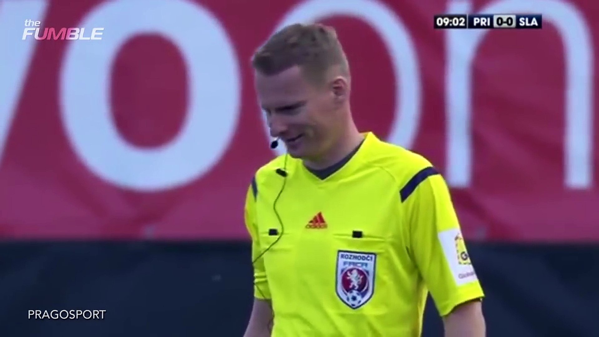 Drunk Soccer Refs Stumble & Piss on Field
