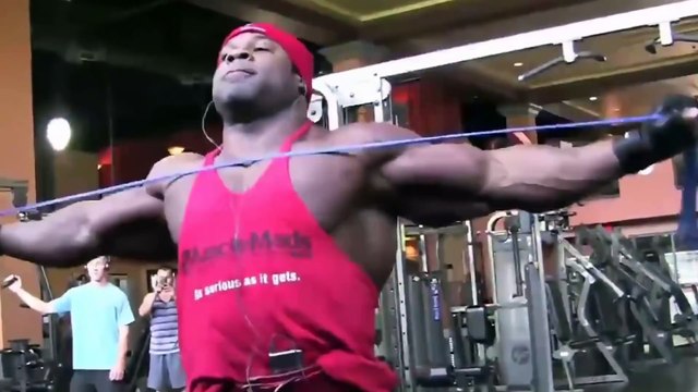 Kai Greene Back Workout - Mr. Olympia 2015