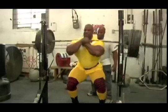 Ronnie Coleman - The King Of Bodybuilding - Leg Training For The Olympia 2007
