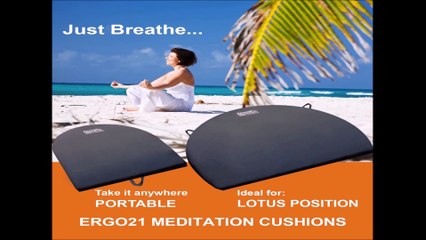 Meditation and /ergo21 Seat Cushions