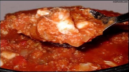 Recipe Shrimp, Scallop and Sausage Jambalaya