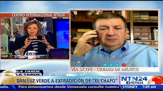 ‘El Chapo’ tiene 30 días para presentar un amparo que retrase su extradición: experto en seguridad nacional a NTN24
