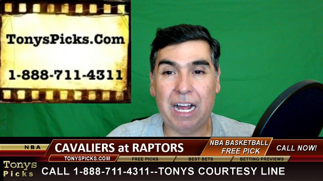 Toronto Raptors vs. Cleveland Cavaliers Free Pick Prediction Game 3 NBA Pro Basketball Odds Preview