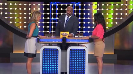 Shut Up White Lady! Steve Harvey Tells Off 'Black Zombie' Contestant Family Feud