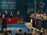 Iker Casillas y Sergio Ramos recogieron el Premio Principe de Asturias 22-10-2010