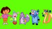Peppa Pig Doctor an injection Dora fell ill Crying Finger Family Nursery Rhymes Lyrics for