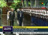 Pdte. Evo Morales es recibido con honores en Cuba