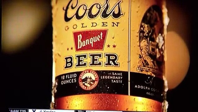 Coors Golden banquet beer commercial
