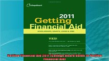 best book  Getting Financial Aid 2011 College Board Guide to Getting Financial Aid