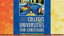 new book  Nelsons Complete Guide to Colleges  Universities for Christians