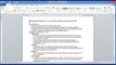 CAT 11 MS Word 2010 - 10 Outline Numbering & Multilevel Lists