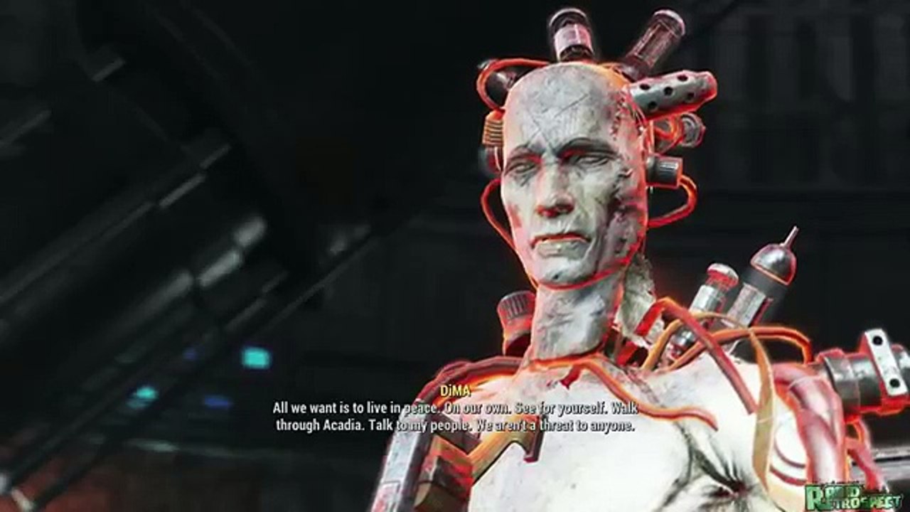 Fallout 4 Far Harbor All Cutscenes (Game Movie) 1080P - Part 4