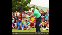 Jordan Spieth hits marshmallow off golf ball into his mouth (Video)