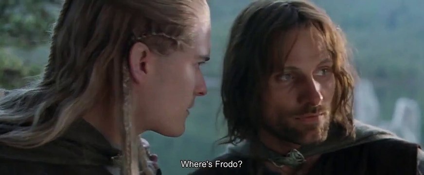 Where is Frodo - The Lord of the Rings: The Fellowship of the Ring