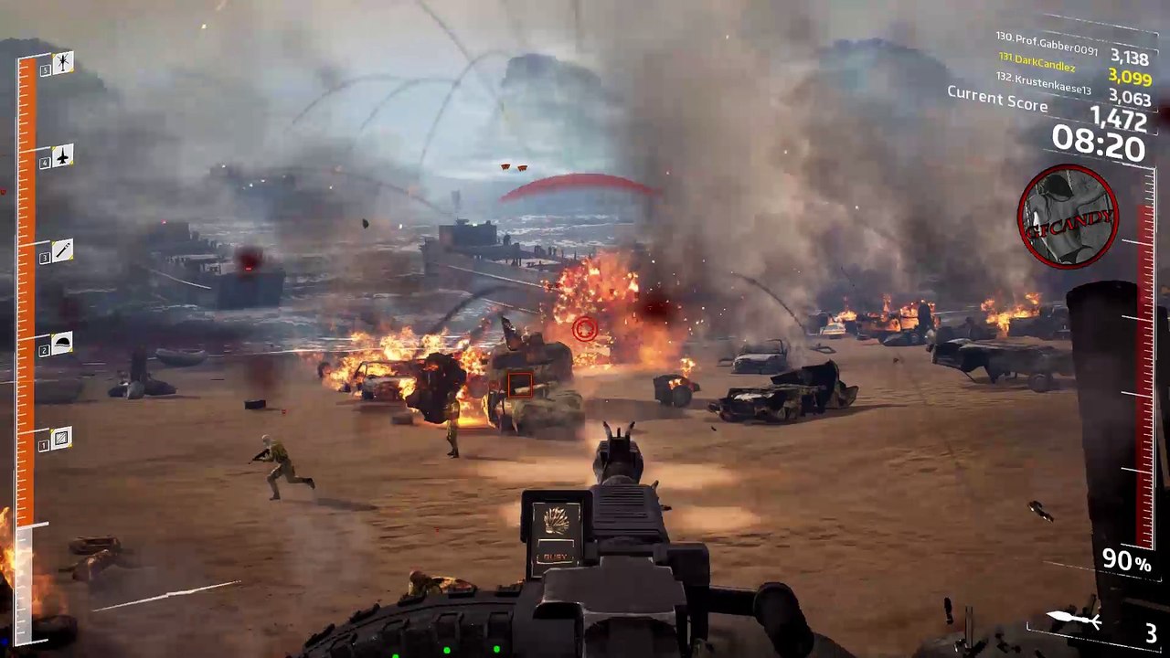 IS Defense sicilian shores PC Gameplay