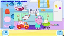 Peppa Pig English House Cleaning | Games For Kids | Gameplay Peppa Pig VickyCoolTV