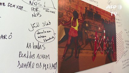 Artists interpret Rio's dark side ahead of Olympics