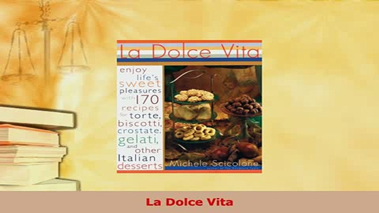 PDF  La Dolce Vita Read Online