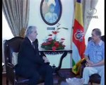 SBC Seychelles:  Canadian Representative of Francophoinie Meets President Michel.wmv  24-03-10