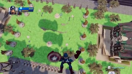 CAPTAIN AMERICA WWII VS GREY HULK (Captain America Perspecive) - EPIC FIGHT - Disney Infinity 2.0