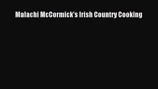[PDF] Malachi McCormick's Irish Country Cooking  Book Online