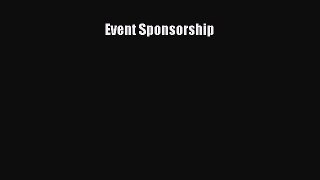 Read Event Sponsorship Ebook Free