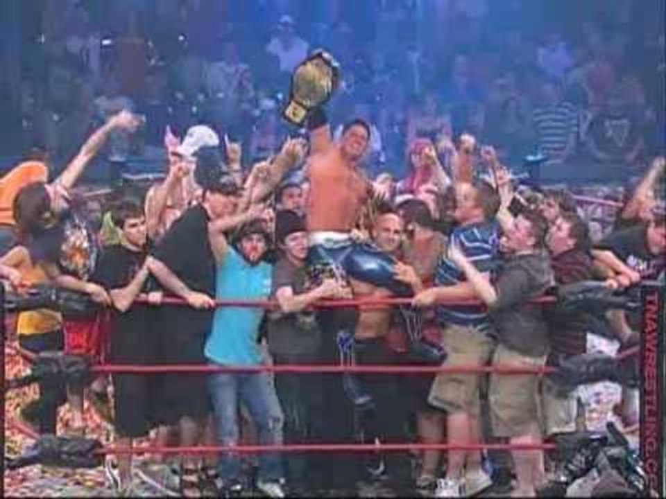 AJ Styles Wins The TNA World Title