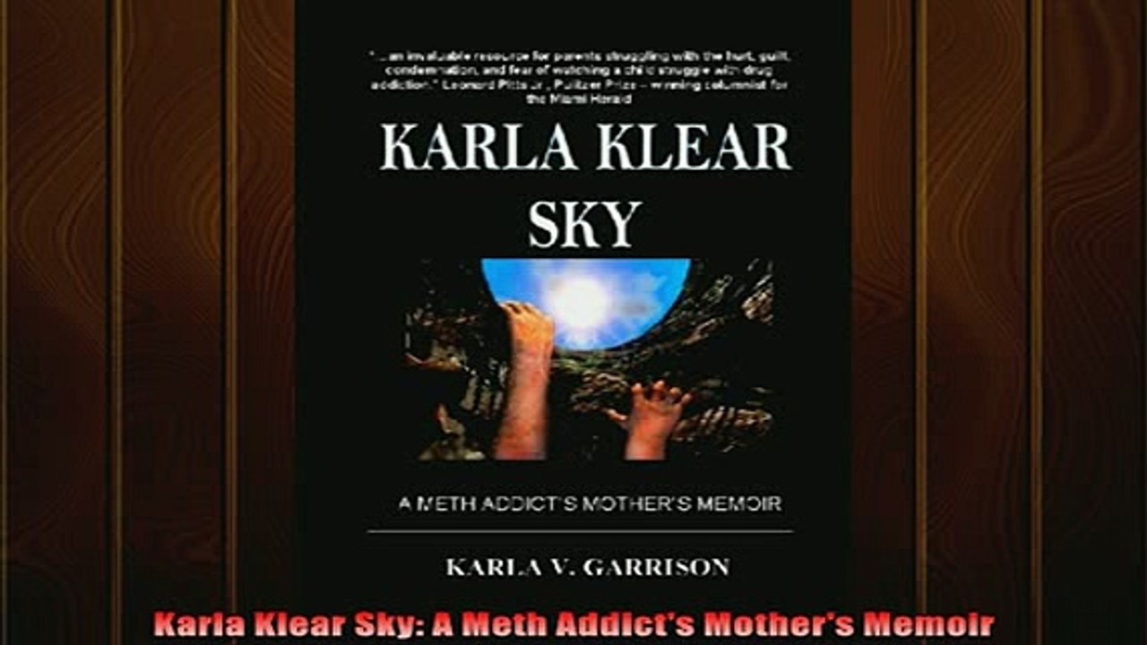READ book  Karla Klear Sky A Meth Addicts Mothers Memoir Full Free